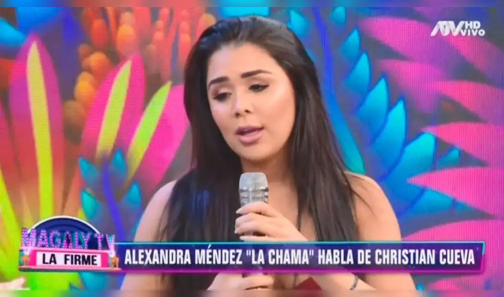 La venezolana mostró conversación que tuvo con Pamela López luego de sus confesiones sobre Christian Cueva. La venezolana mostró conversación que tuvo con Pamela López luego de sus confesiones sobre Christian Cueva.