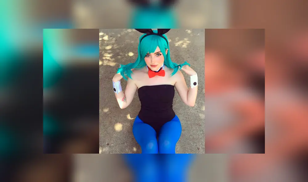 Dragon Ball Super: Chica hace cosplay 'hot' de Bulma con 'traje de conejo' y alborota a fans [FOTOS]