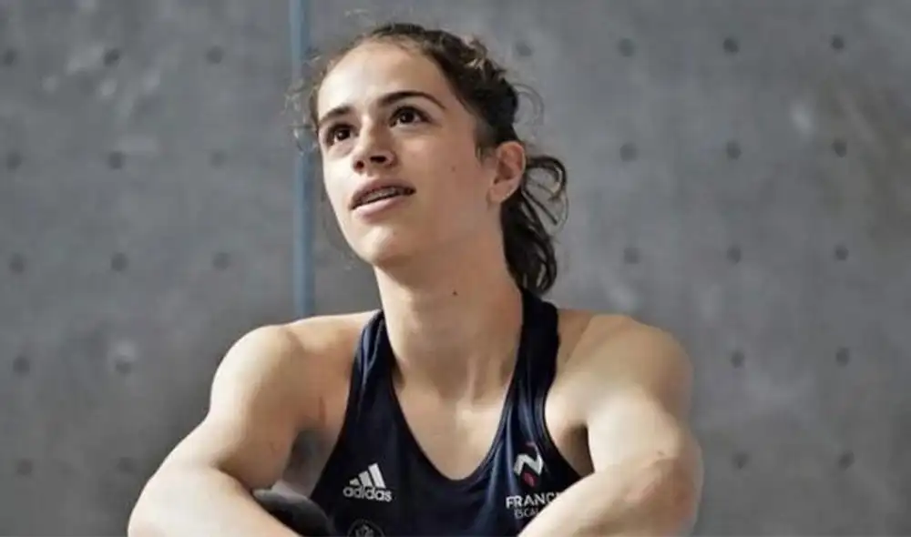 Luce Douady falleció a los 16 años tras sufrir un accidente durante una práctica de escalada en los Alpes. Foto: IFSC.