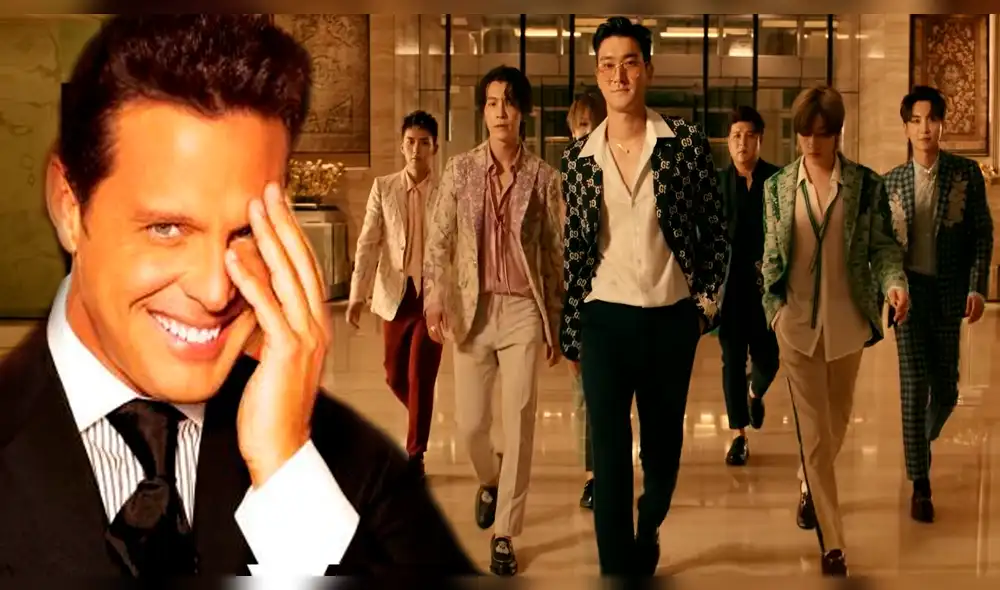 Así se escucha el tema de Luis Miguel cantado por Super Junior [VIDEO]