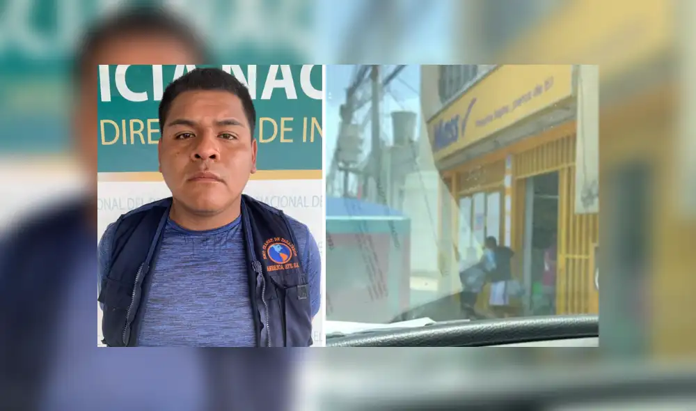 Capturan a uno de los sujetos que saqueó tienda Mass en Ate. Foto: PNP