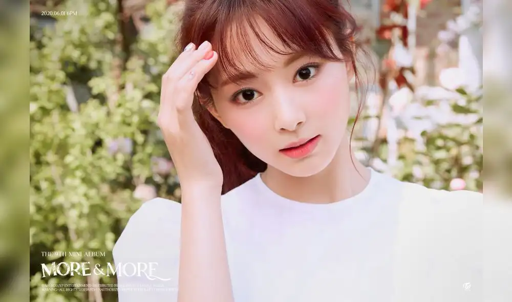TWICE: Tzuyu deja sin aliento en el photo concept de More & More.
