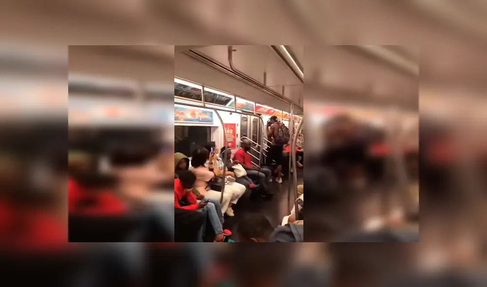 En YouTube, un joven subió al tren interpretando una canción de los Backstreet Boys y no imaginó que los pasajeros se sumarían. En YouTube, un joven subió al tren interpretando una canción de los Backstreet Boys y no imaginó que los pasajeros se sumarían.