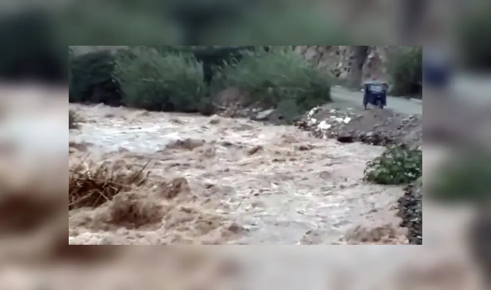 Cieneguilla: piden apoyo tras desborde del río Lurín [VIDEO]