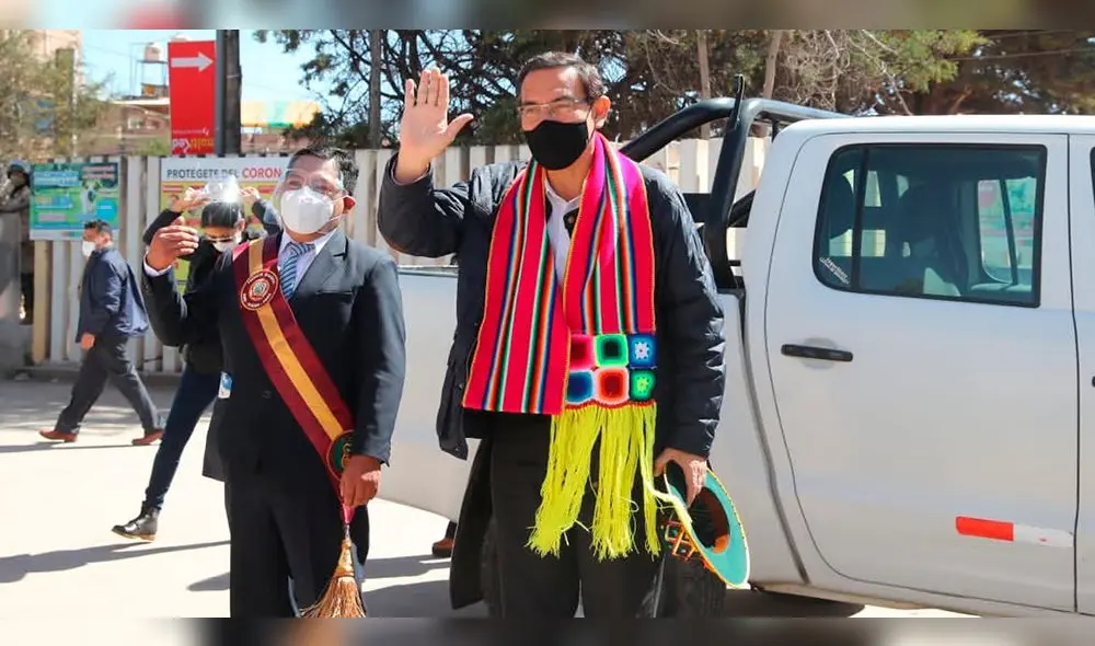 Presidente Martín Vizcarra estuvo en el hospital Carlos Monge Medrano de Juliaca en Puno. Foto: Juan Carlos CIsneros. Presidente Martín Vizcarra estuvo en el hospital Carlos Monge Medrano de Juliaca en Puno. Foto: Juan Carlos CIsneros.