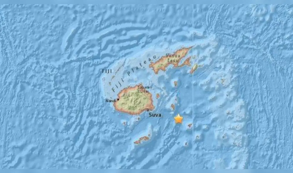 Terremoto de 7,8 grados azota las islas Fiji
