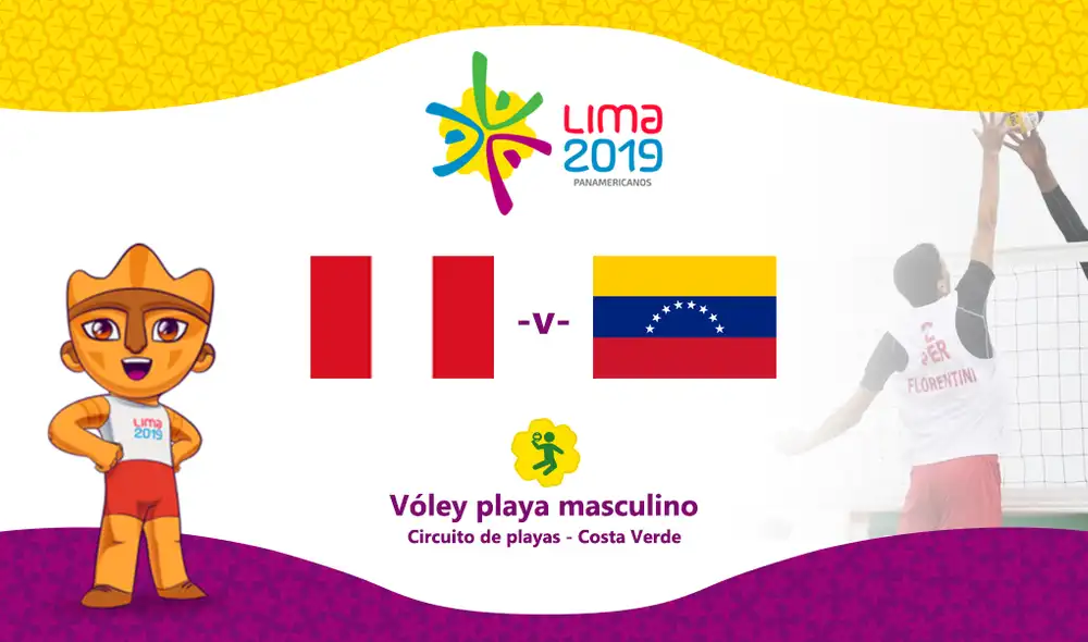 Perú vs. Venezuela EN VIVO vóley playa masculino por los Juegos Panamericanos Lima 2019.