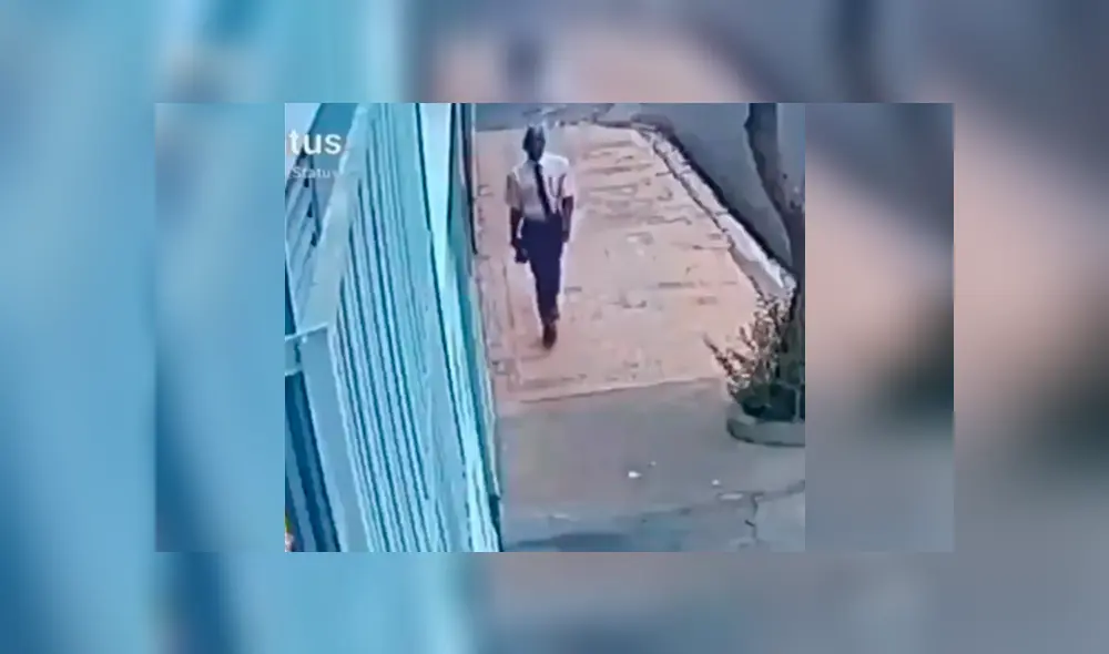 Desliza para ver el final del divertido video viral de Facebook. Foto: Captura.