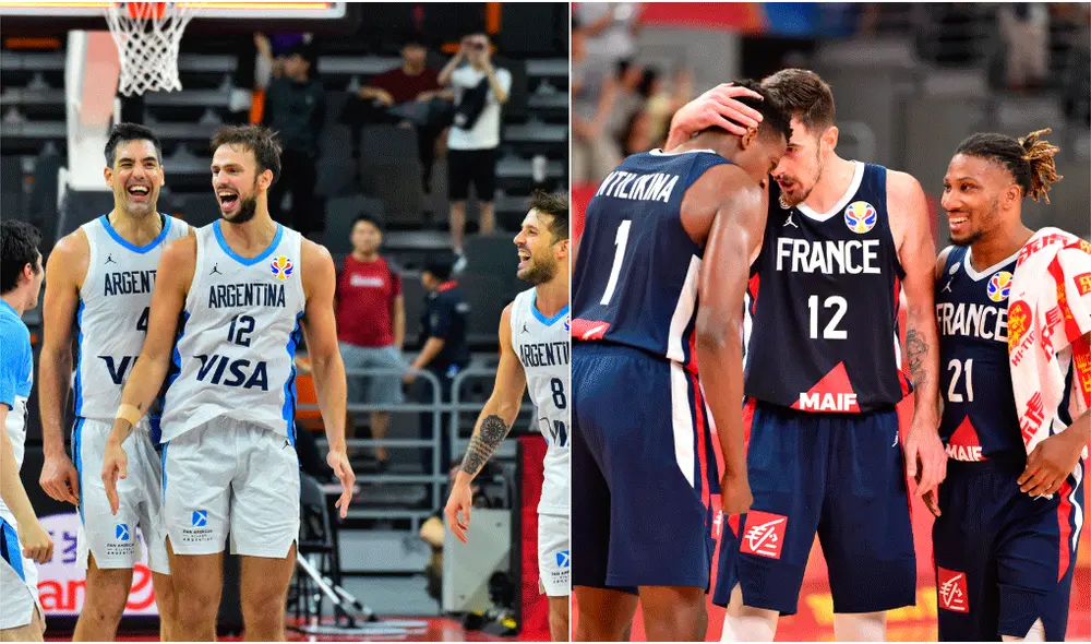 Sigue aquí EN VIVO ONLINE el Argentina vs. Francia por las semifinales del Mundial de Básquet 2019. | Foto: AFP