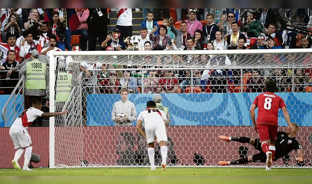 Perú vs Dinamarca: Una pena máxima
