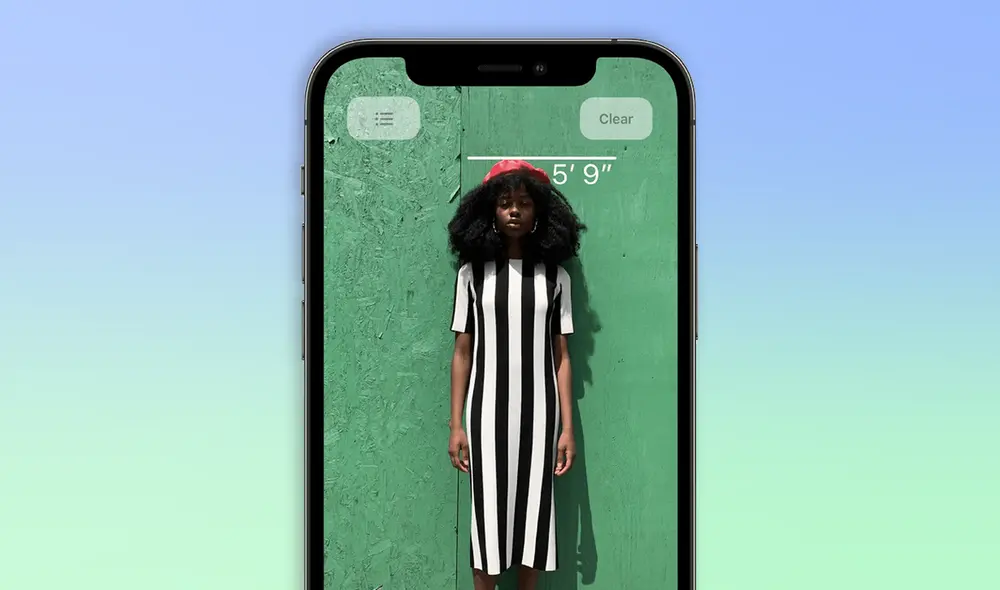 La aplicación Measure de Apple permite medir la estatura de las personas de manera sencilla. Foto: Composición La República La aplicación Measure de Apple permite medir la estatura de las personas de manera sencilla. Foto: Composición La República