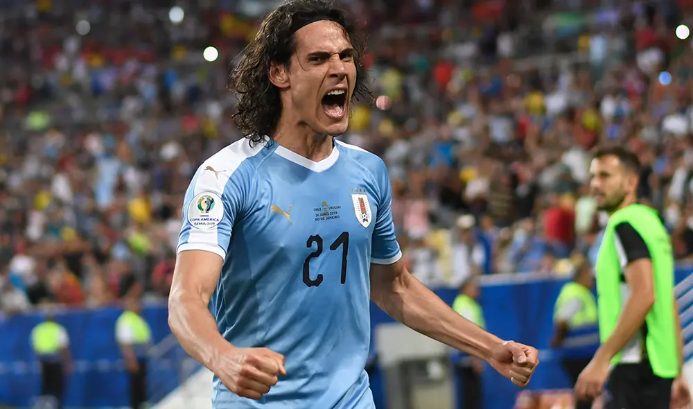 Edinson Cavani tuvo admirable gesto con niño brasileño al salir de la concentración uruguaya en la Copa América.
