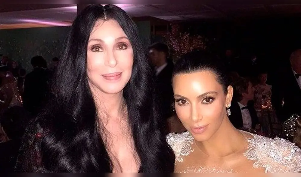 Kim Kardashian y Cher