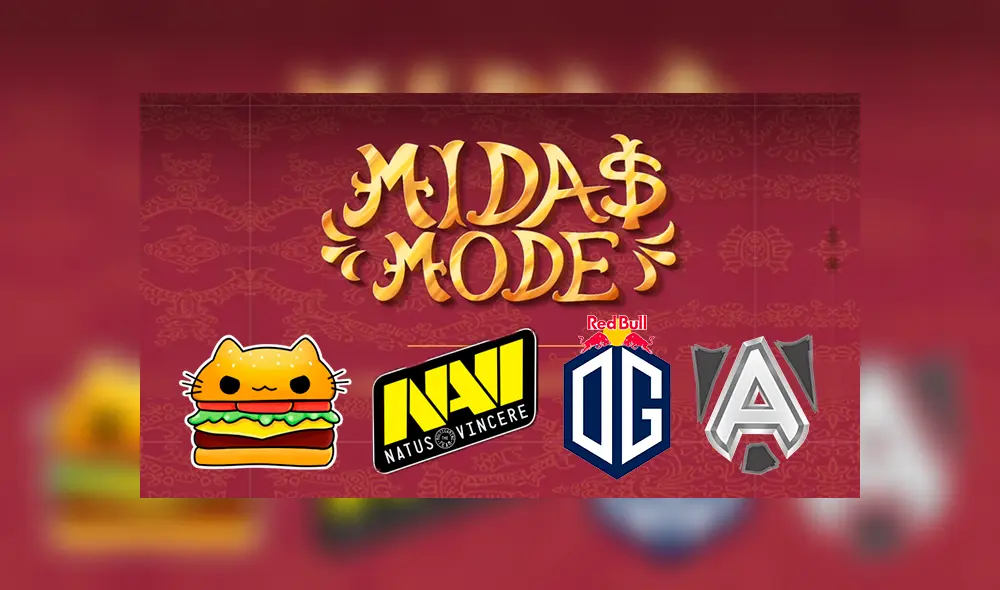 Sigue el Midas Mode 2 EN VIVO con la participación de Team Anvorguesa, Na'Vi del 2011, Alliance del 2013, el vigente campeón y 'Mooz'.