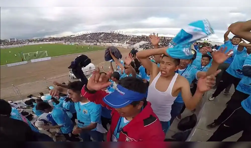 Facebook: barra de Binacional arma la fiesta en el estadio a ritmo de saya [VIDEO]