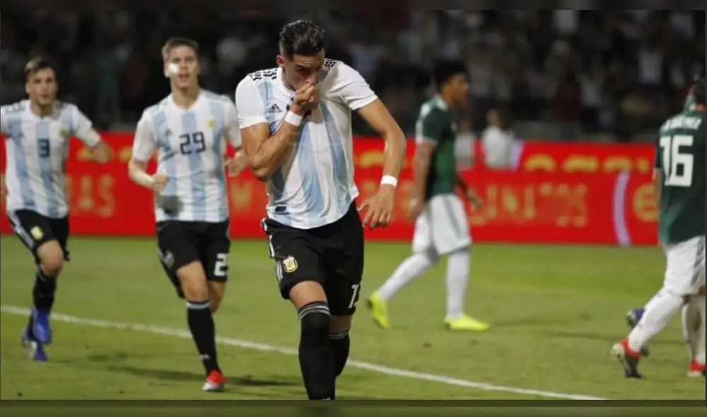 Argentina de local, superó 2-0 a México en amistoso por Fecha FIFA [RESUMEN]