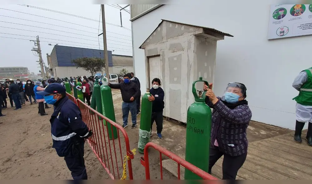 La planta de oxígeno se encuentra ubicada en el distrito de Villa El Salvador. Foto: María Pía Ponce/ URPI- GLR