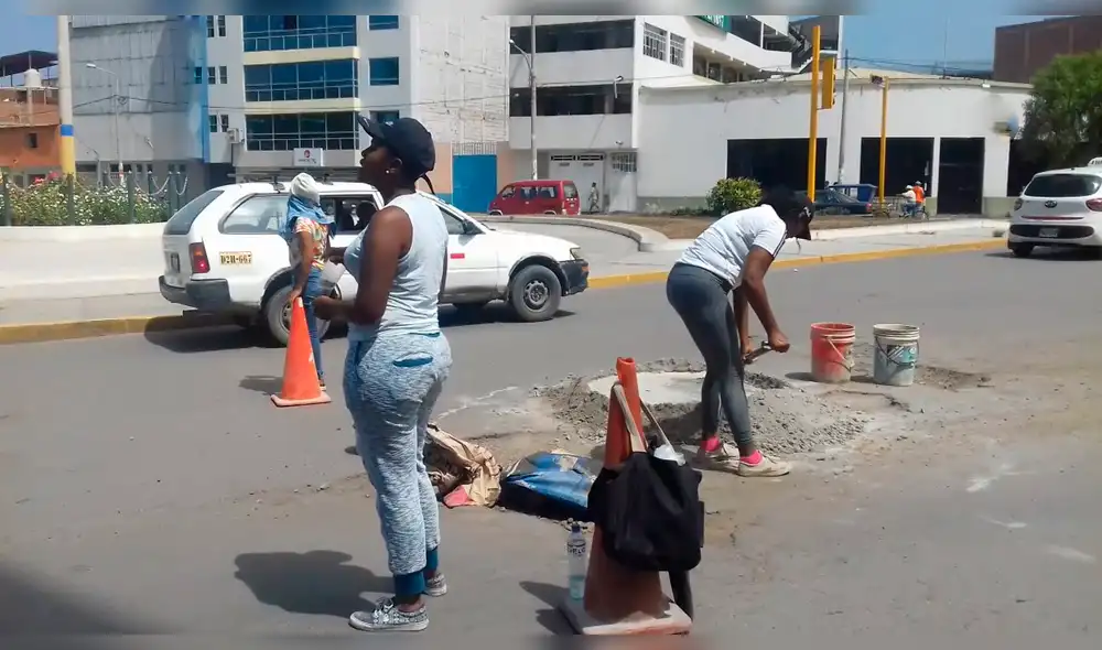 Chiclayo: extranjeras parchan calles ante necesidad de trabajo [VIDEO]