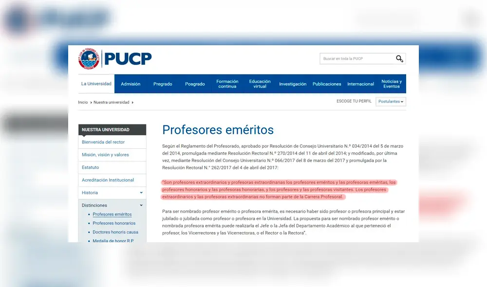 Twitter viral: PUCP usó un texto inclusivo en su web y la RAE se manifiesta por esto [FOTOS] 