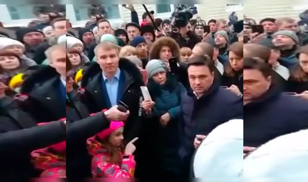 Twitter: Niña rusa hace gesto amenazante a político y las redes explotan [VIDEO]