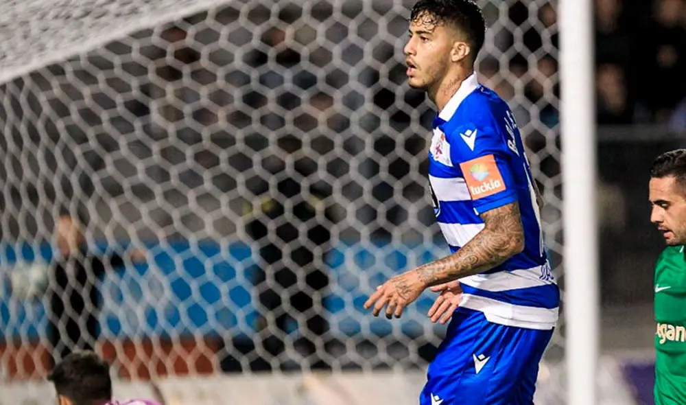 Beto Da Silva marcó dos goles en su debut con Deportivo La Coruña. (Fuente: Twitter)