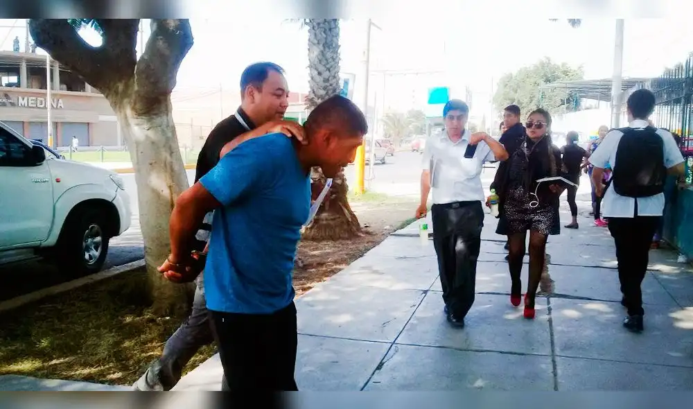 Capturan a sospechoso de haber robado al presidente del Poder Judicial [VIDEO]