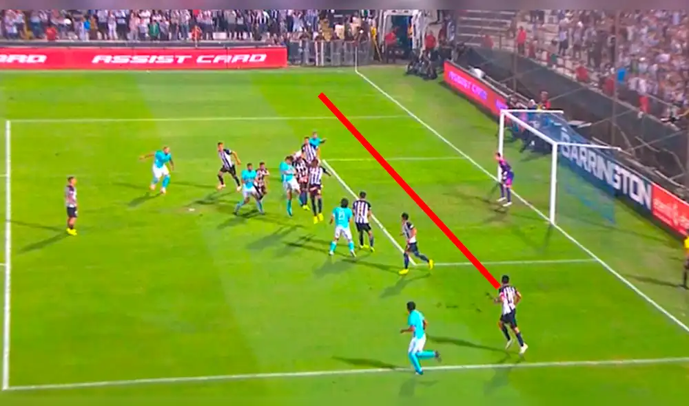 Alianza vs Cristal: inexistente offside le quitó el 3-0 a Marcos López [VIDEO]