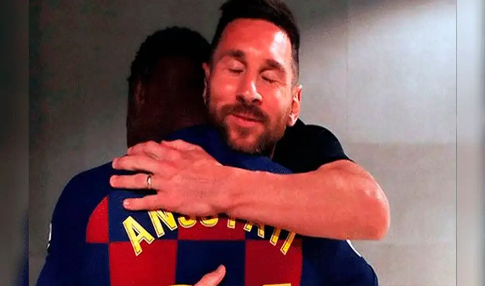 Messi habló sobre Ansu Fati en entrevista