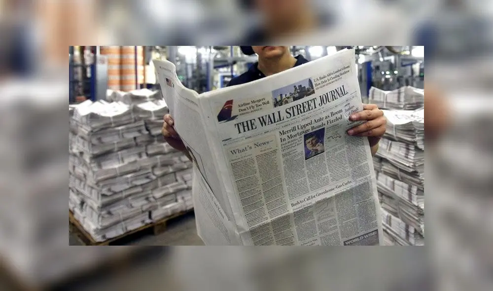 Wall Street Journal (WSJ). Foto: Mat Dunham.