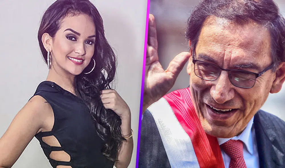 Daniela Darcourt y Martín Vizcarra