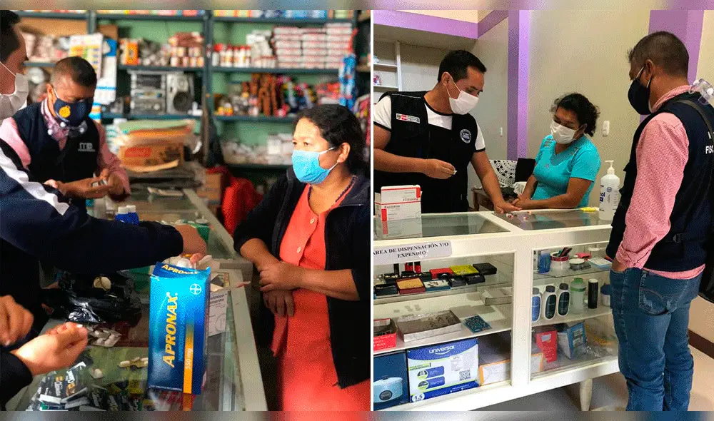 Realizan inspección en boticas de la ciudad de Cutervo.