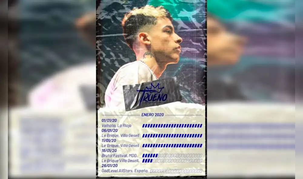 God Level España 2020: Trueno estará en el evento internacional de freestyle God Level España 2020: Trueno estará en el evento internacional de freestyle