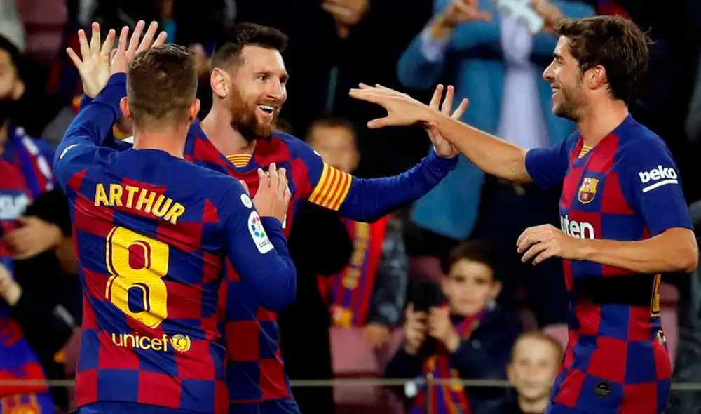 FC Barcelona, con tres goles de Lionel Messi, goleó al Celta de Vigo por la fecha 13 de la Liga Santander. | Foto: EFE FC Barcelona, con tres goles de Lionel Messi, goleó al Celta de Vigo por la fecha 13 de la Liga Santander. | Foto: EFE