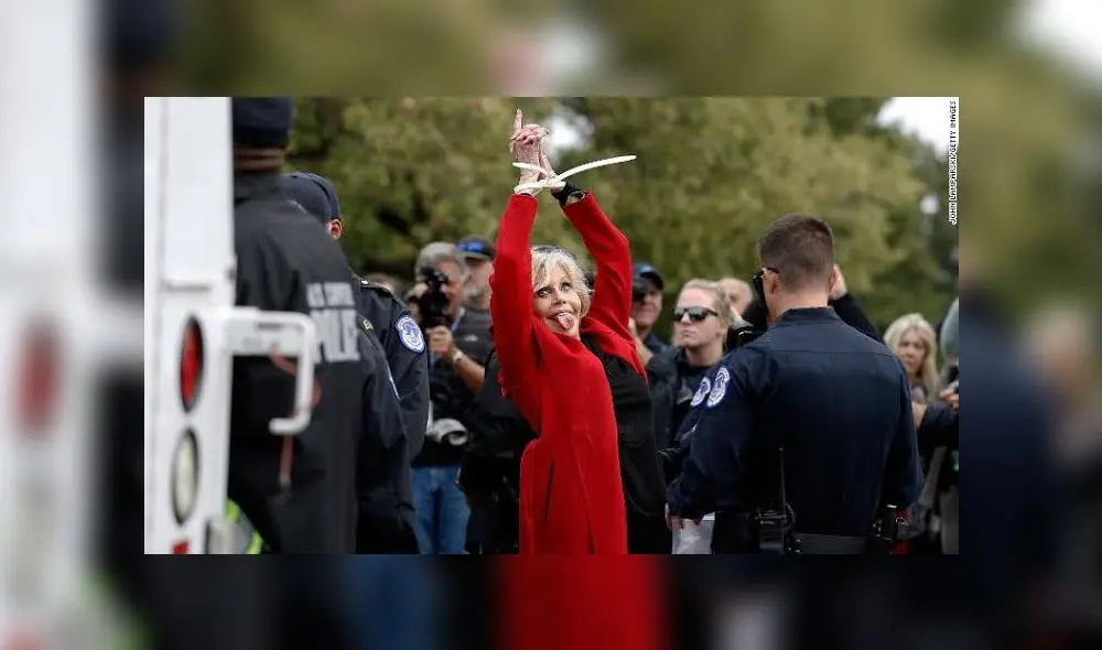Jane Fonda busca crear conciencia sobre el cambio climático y su repercusión en nuestro planeta. (Foto: CNN)