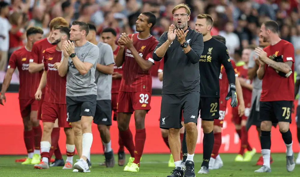 Sigue aquí EN VIVO ONLINE el Liverpool vs. Norwich por la primera fecha de la Premier League 2019-2020. | Foto: AFP Sigue aquí EN VIVO ONLINE el Liverpool vs. Norwich por la primera fecha de la Premier League 2019-2020. | Foto: AFP