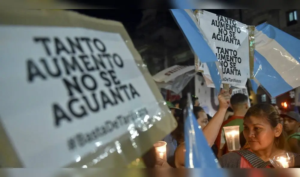 Crisis en Argentina. Foto: Difusión