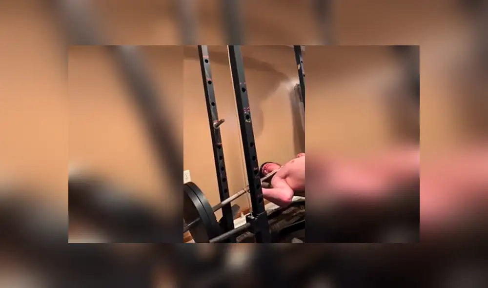 Tiktok viral: intenta presumir su nuevo gimnasio en casa y sufre terrible accidente que pudo costarle la vida