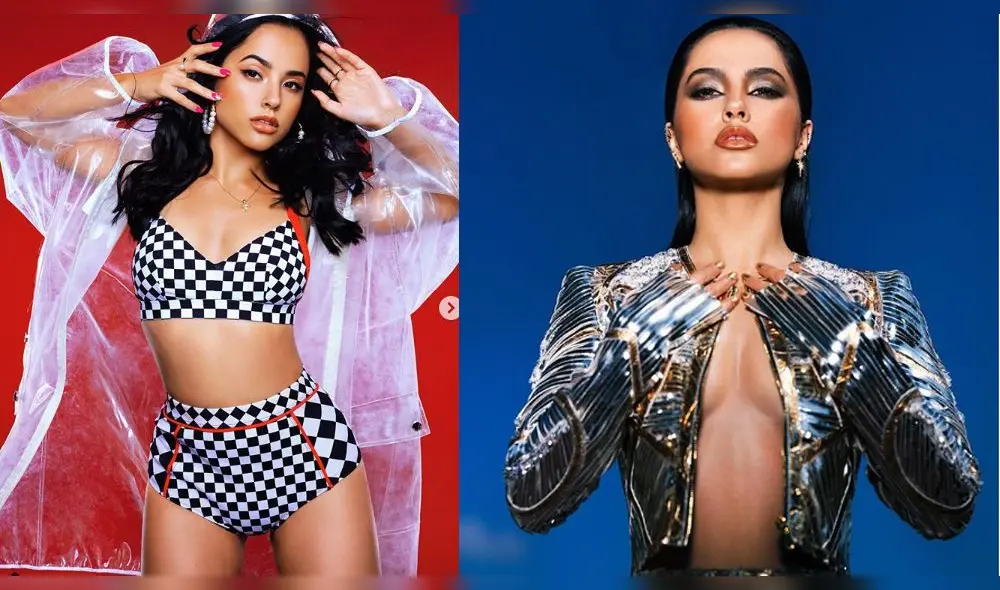 ¿Becky G se operó el busto? fotos la dejaría en evidencia