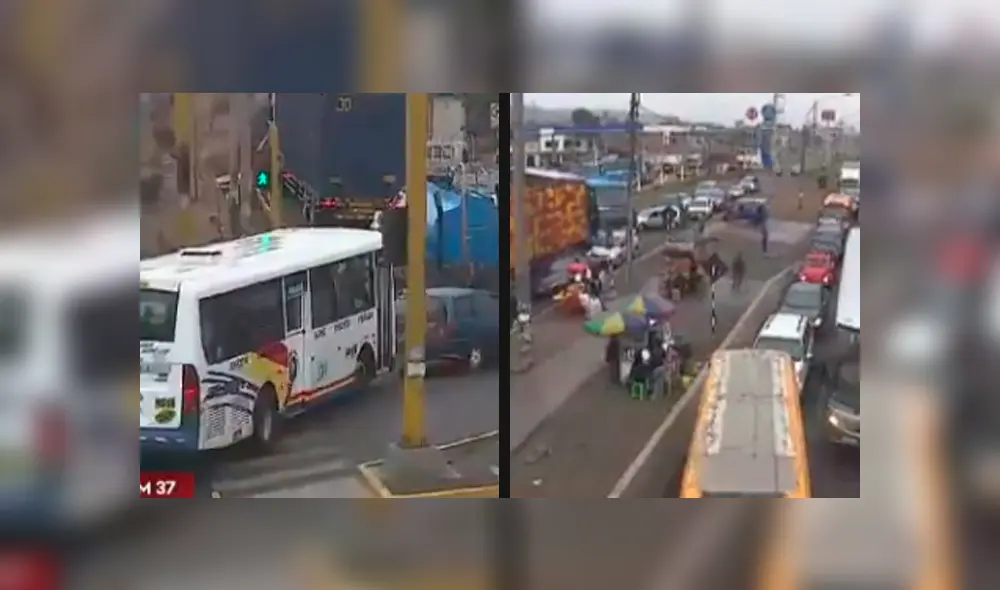 Panamericana Norte: volcadura de camión origina gran congestión vehicular [VIDEO]