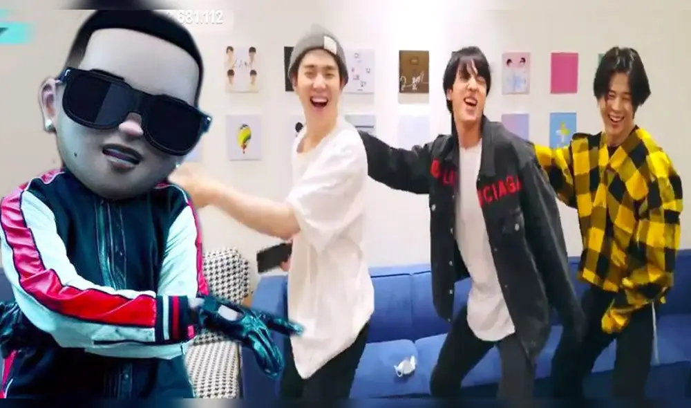 La versión de "Con calma" - Daddy Yankke de Jin, Jimin y Yoongi de BTS.