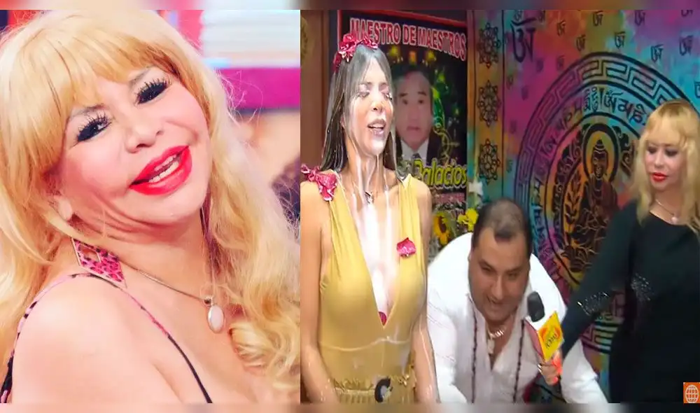 Susy Díaz señala que el ritual con leche de burra funciona Susy Díaz señala que el ritual con leche de burra funciona