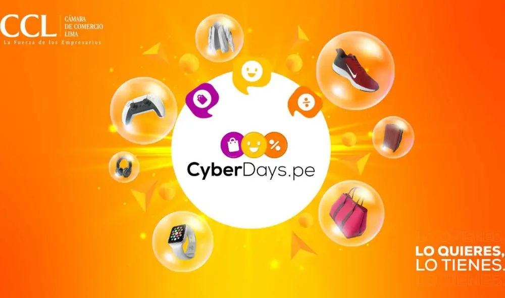 Reconocinas marcas como Hiraoka, Oster, Sky Airlines, Adidas, Record y Bata participan en los Cyber Days 2022. Imagen: CCL