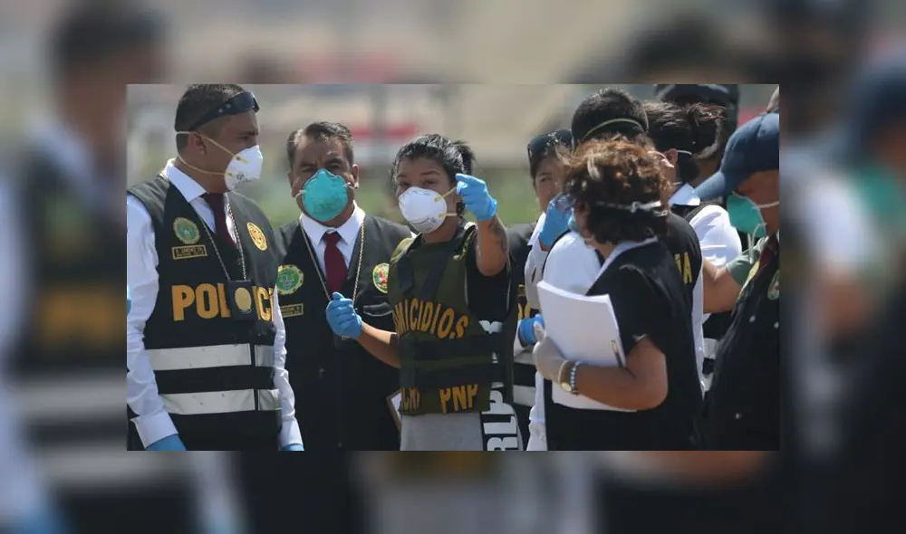 Sospechosos en crimen de joven participaron en reconstrucción de crimen. (Foto: Mauricio Malca / La República) Sospechosos en crimen de joven participaron en reconstrucción de crimen. (Foto: Mauricio Malca / La República)