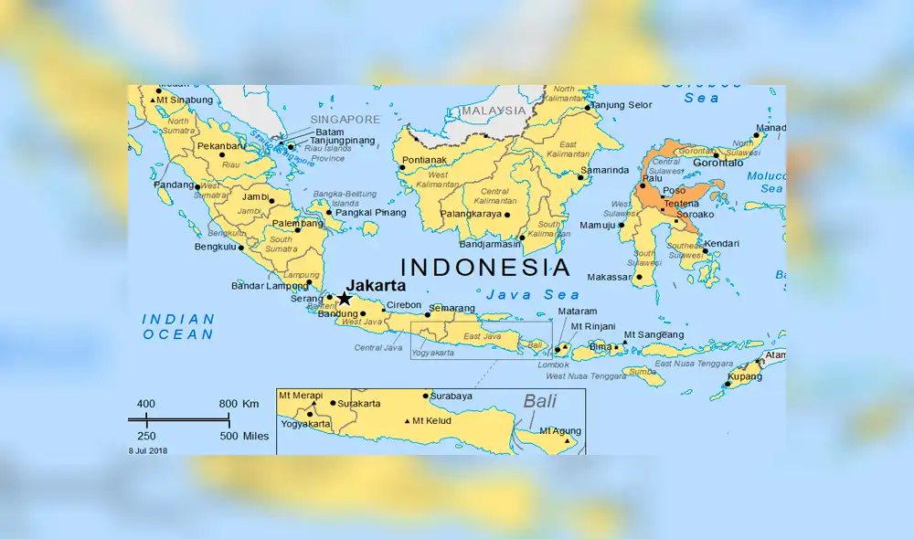 Terremoto de 6.8 sacude a Indonesia, se levanta la alerta de Tsunami