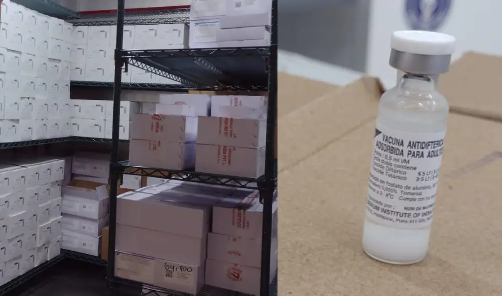Lote de vacunas fueron recibidas el pasado martes. Foto: Geresa