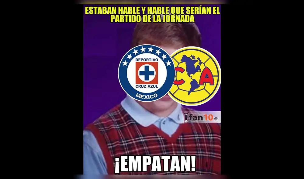 Facebook: memes se burlan de Cruz Azul y América tras empate por Liga MX [FOTOS]