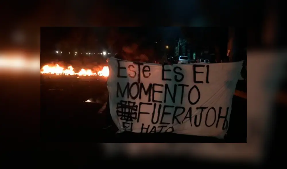 Protestas en Honduras dejan un saldo fatal de dos fallecidos y unos 20 heridos. Foto: CNN