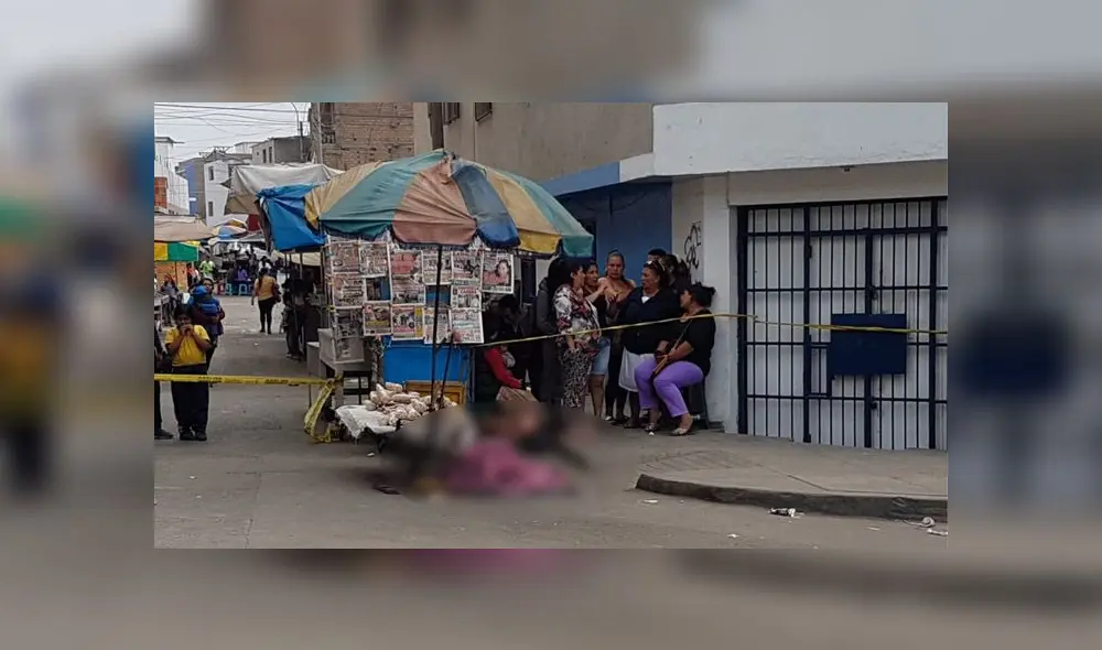 Comas: mujer muere tras ser acribillada de cuatro balazos en la Av. Belaúnde [VIDEO]
