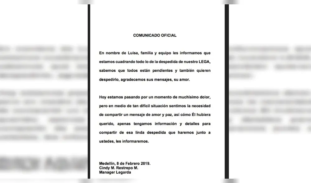 Novia de Legarda deja sorprendente comunicado en su cuenta de Instagram [FOTOS]