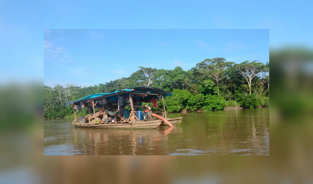 Minería ilegal amenaza cuenca del río Nanay, principal abastecedor de agua potable a Iquitos. Foto: Mongabay Latam